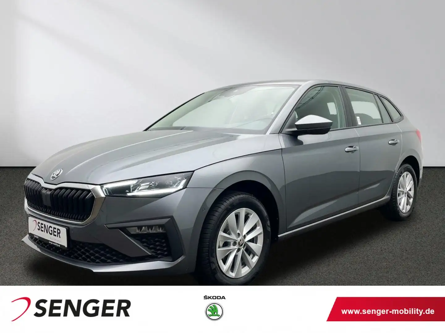 Skoda Scala 1.0 TSI Selection Spaceback DSG Navi LED Grau - 1