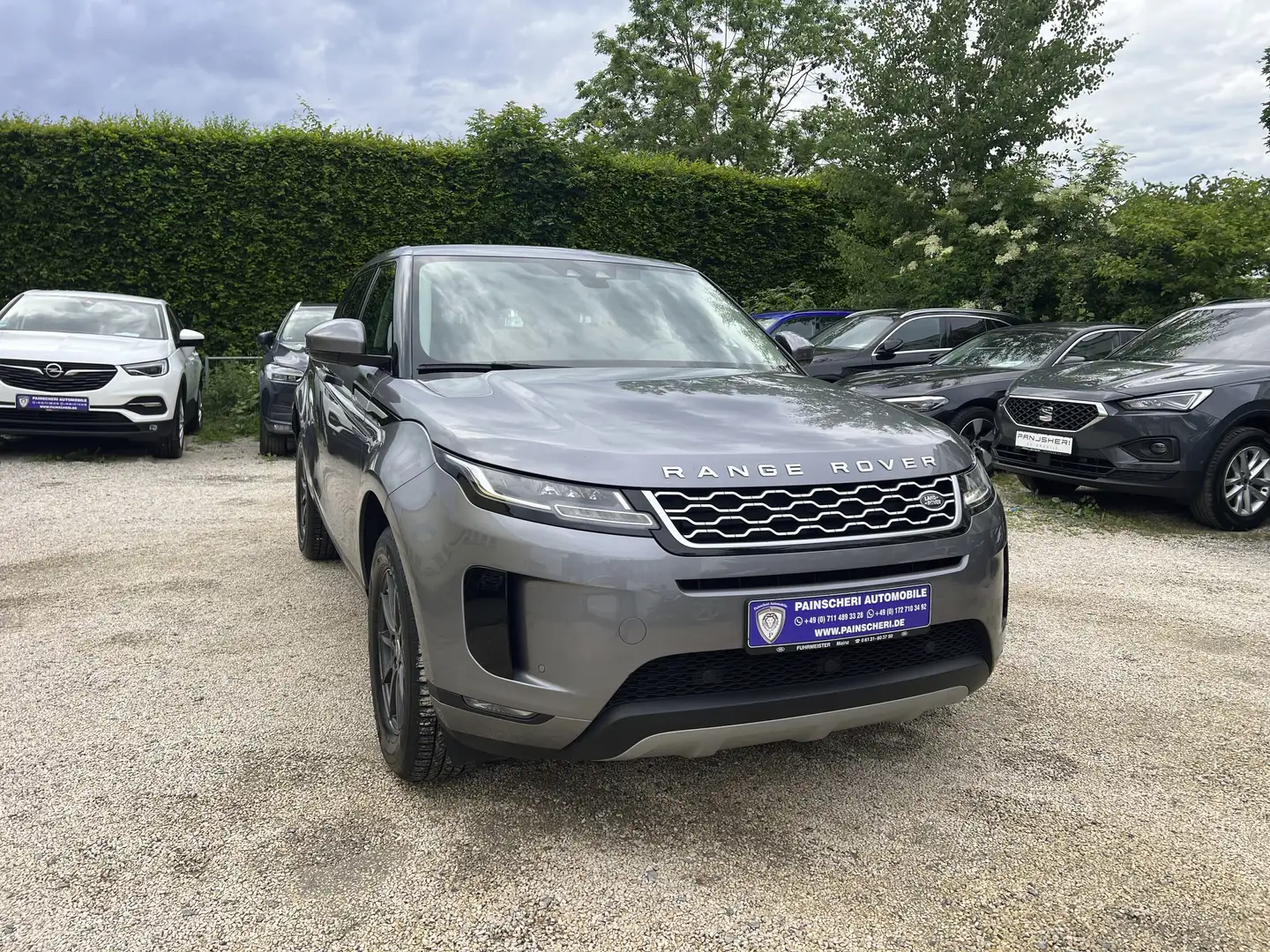 Land Rover Range Rover Evoque LED+KAMERA+NAVI+SPURASSIST+1.HAND Grijs - 1