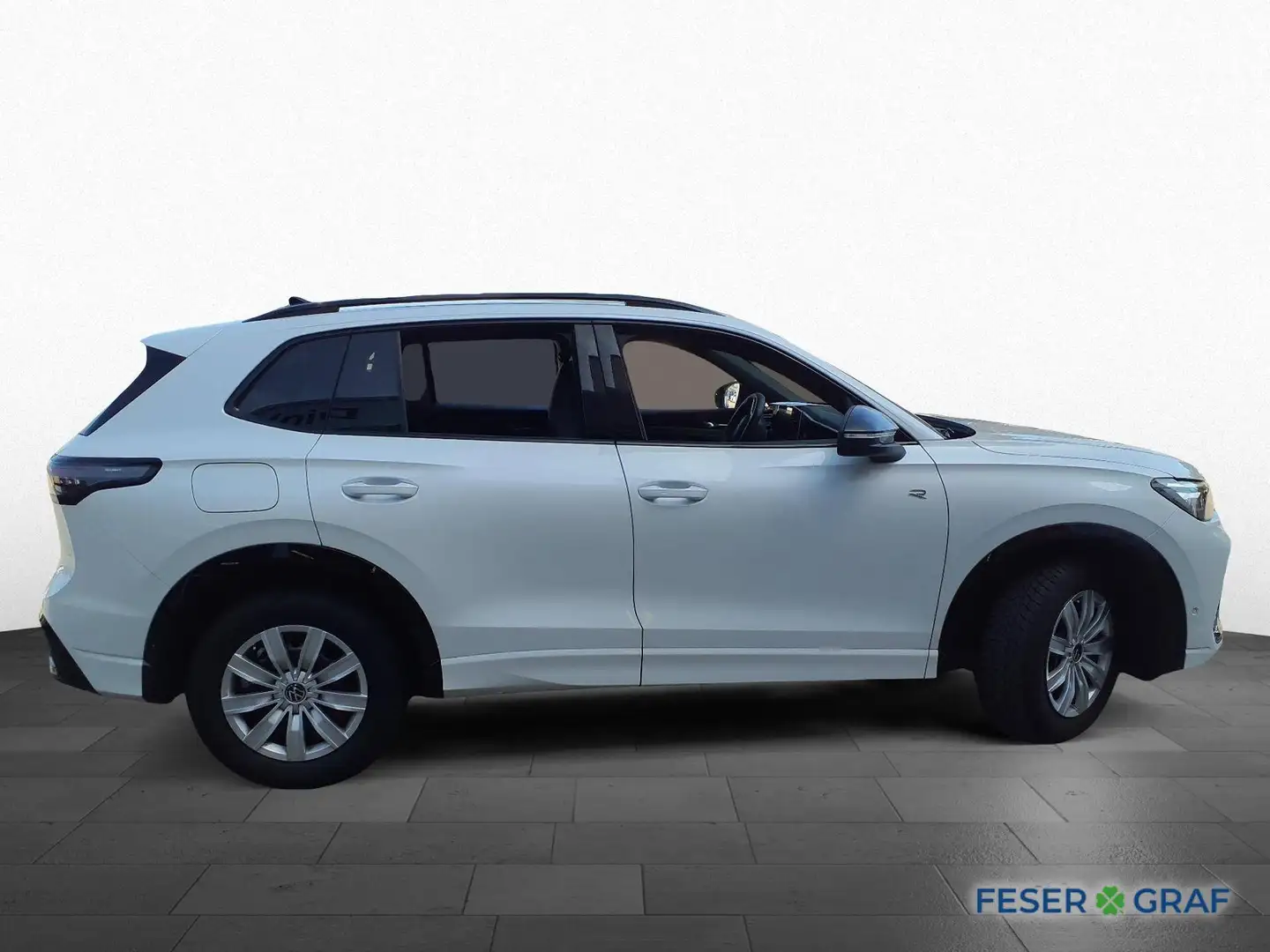 Volkswagen Tiguan 1.5 eTSI R-LINE DSG MATRIX NAVI 360° KAM Weiß - 2