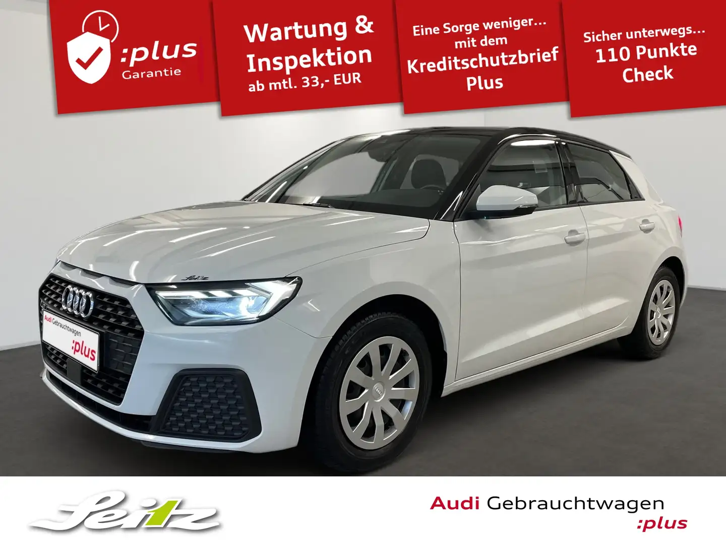Audi A1 Sportback 30 TFSI *LED*PDC*SITZH*KLIMA* Blanc - 1
