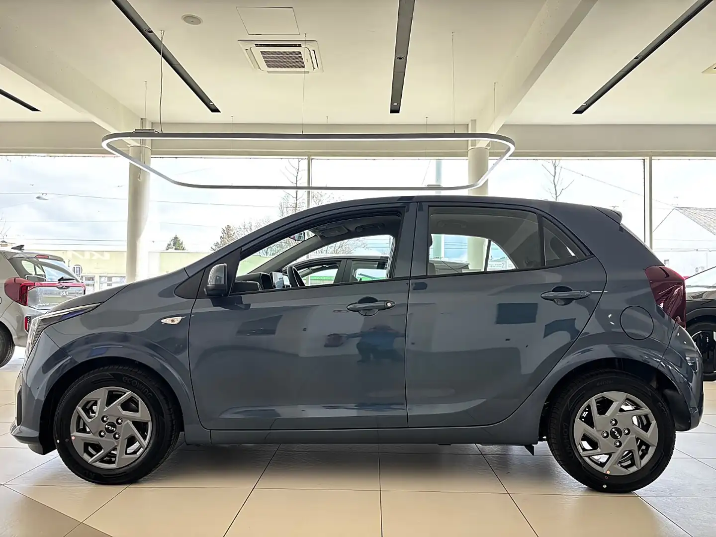 Kia Picanto 1,0 GDI Silber AUTO STAHL WIEN 21 smoke blau Blau - 2