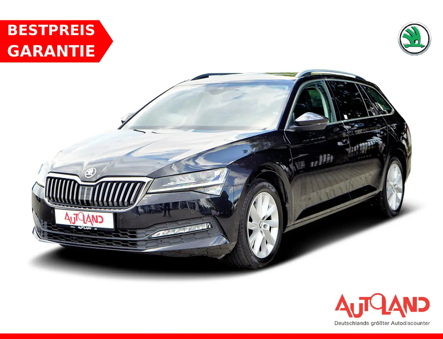 Skoda Superb Combi 1.5 TSI DSG Ambition LED Navi PDC Noir - 1