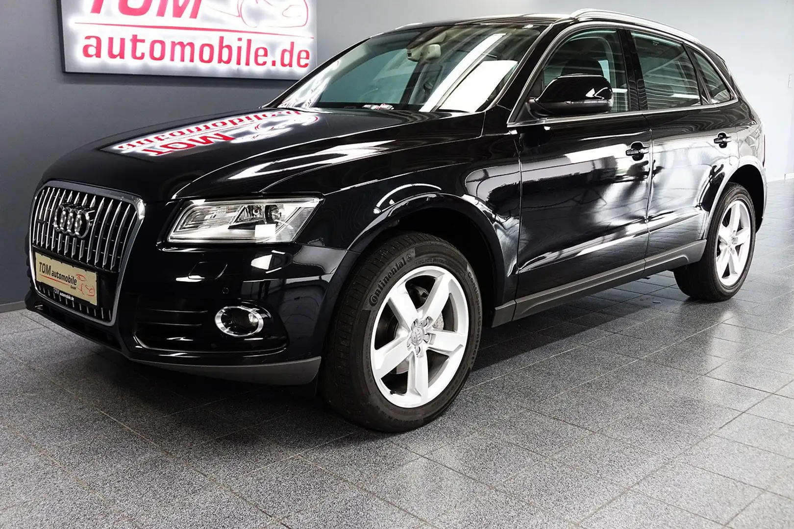 Audi Q5 2.0 TDI Quattro 1.HAND*STANDHEIZ*MEMO*B&O*AHK Negro - 2