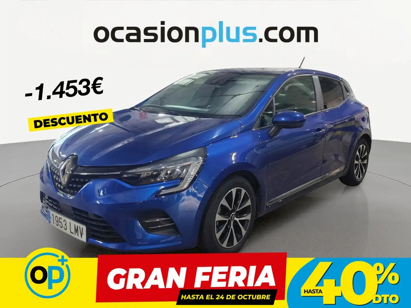 Renault Clio E-TECH Híbrido Intens 103kW Azul - 1