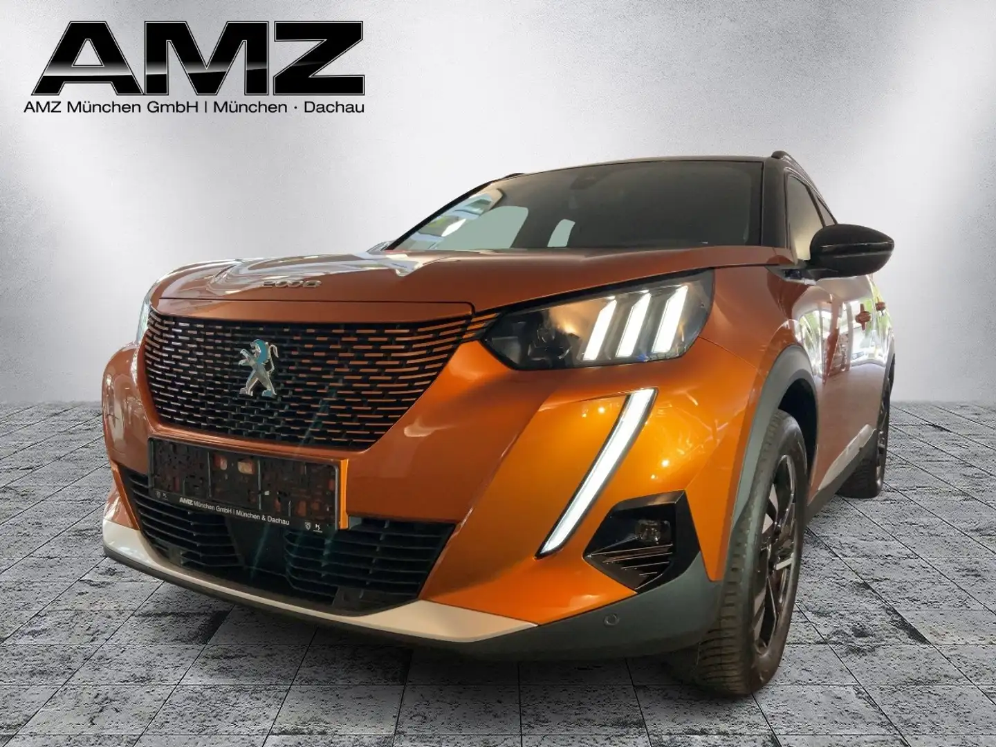 Peugeot 2008 e- 136 GT Navi Kamera SHZ GT LED FLA Orange - 1
