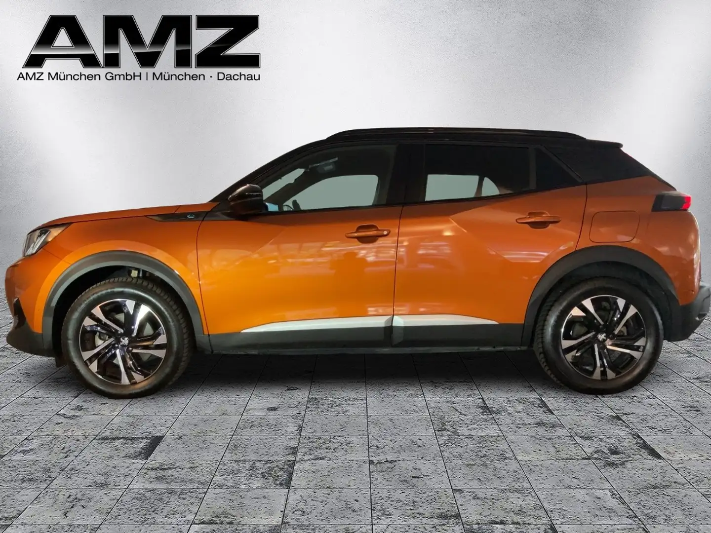 Peugeot 2008 e- 136 GT Navi Kamera SHZ GT LED FLA Orange - 2