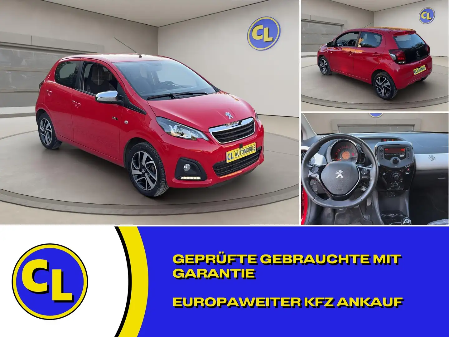 Peugeot 108 108 VTI 68 Style Rouge - 1