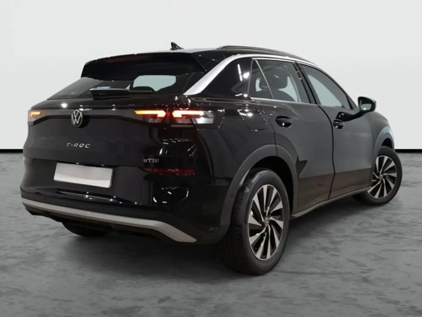 Volkswagen T-Roc Life 115 CV mHEV DSG7 Negro - 2