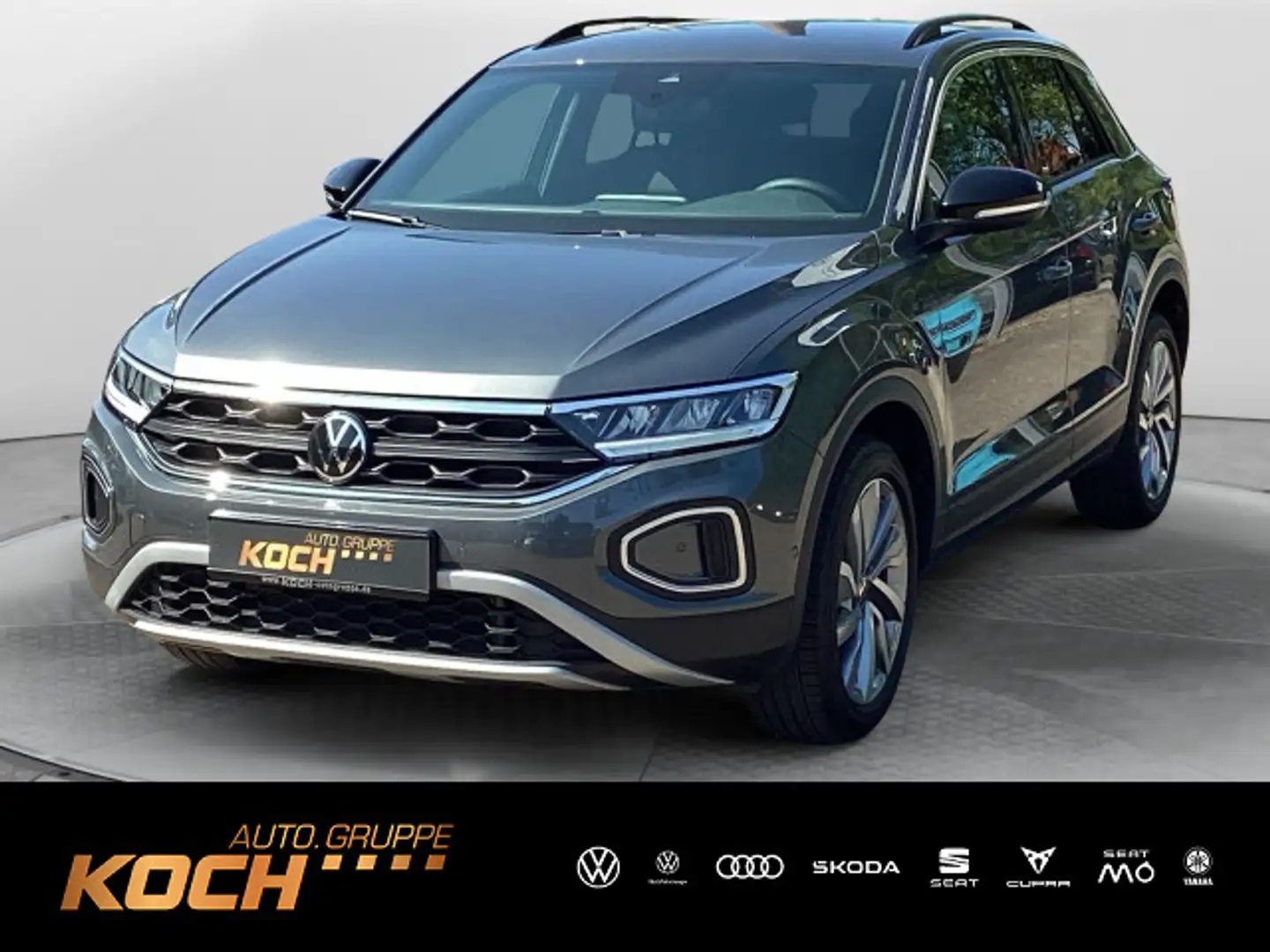 Volkswagen T-Roc 2.0TDI Life GOAL NAVI LED KLIMA SHZ Gris - 1