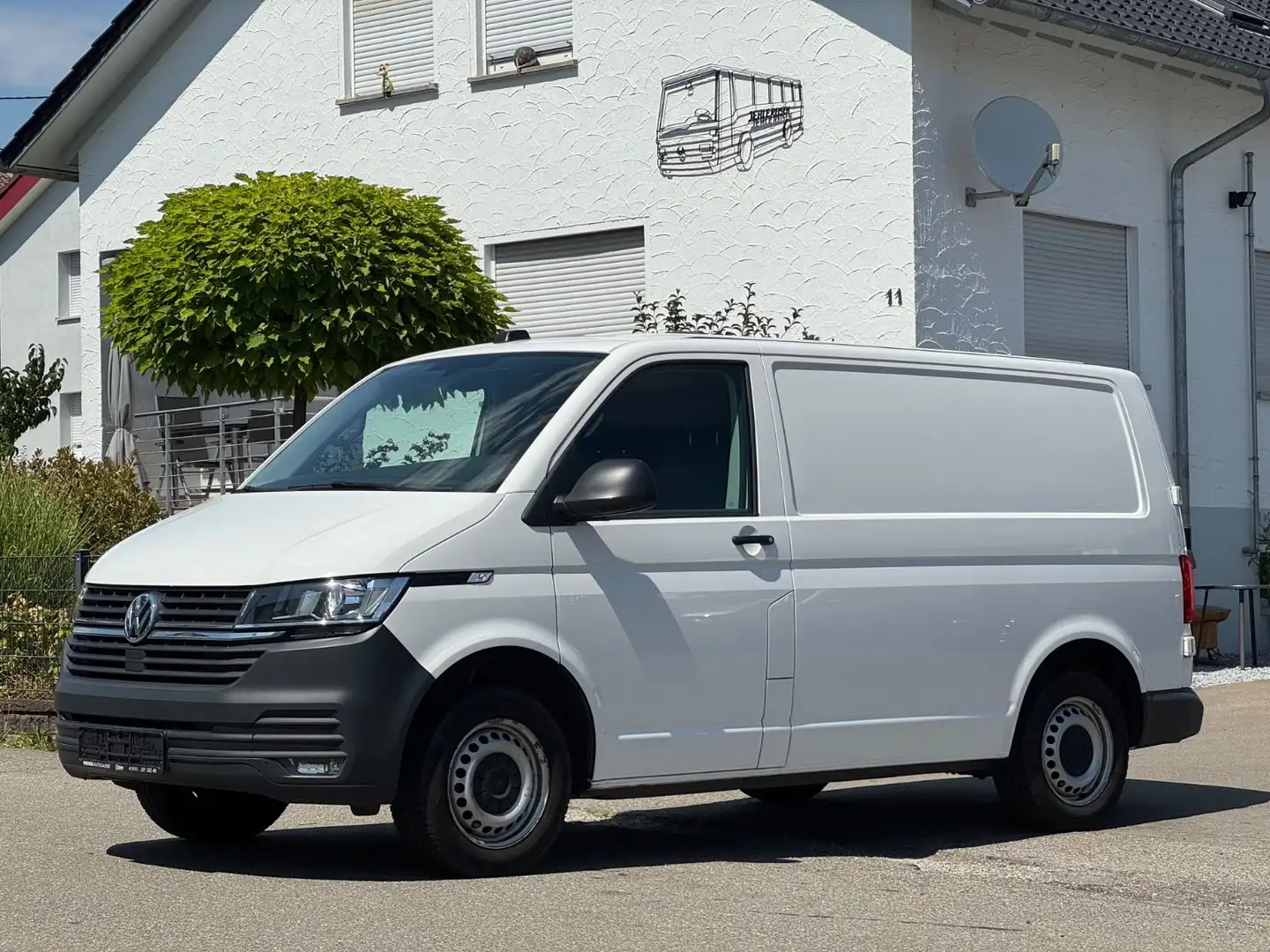 Volkswagen T6 Transporter T6.1 Transporter 2.0 Kasten|Flügelt.|150PS|AHK| Wit - 1