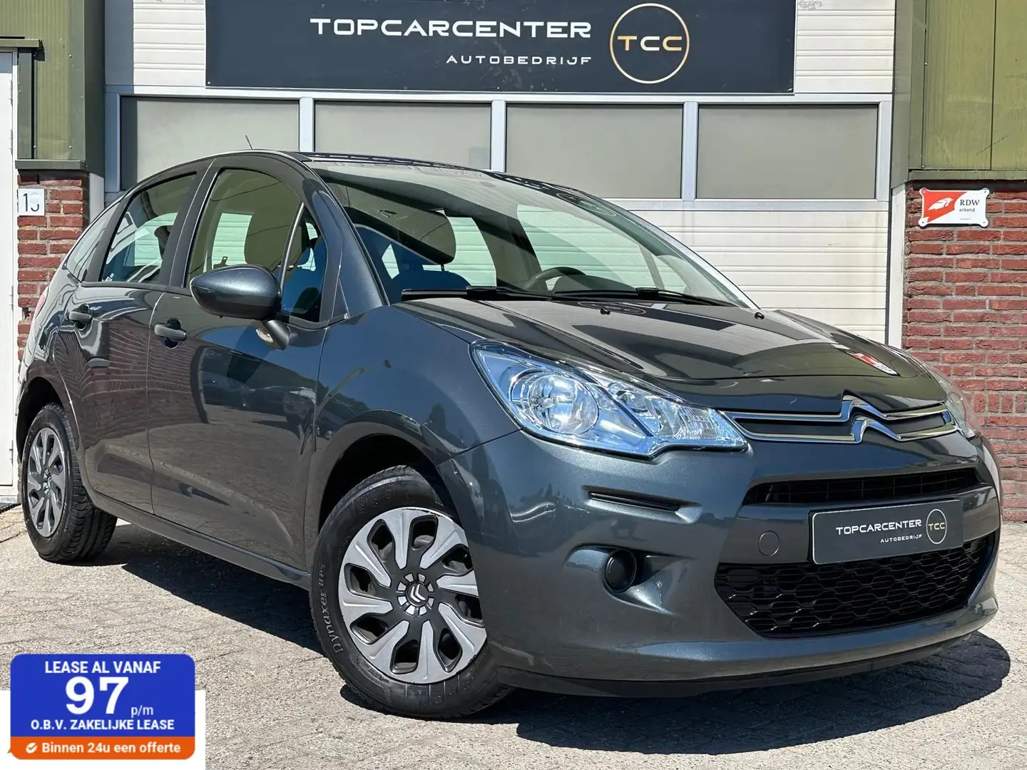 Citroen C3 1.0 PureTech Attraction/AIRCO/LAGE KM/APK Серый - 1