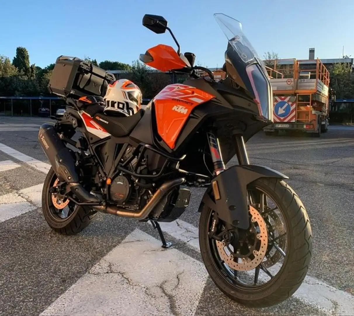 KTM 1290 Super Adventure S Biały - 1
