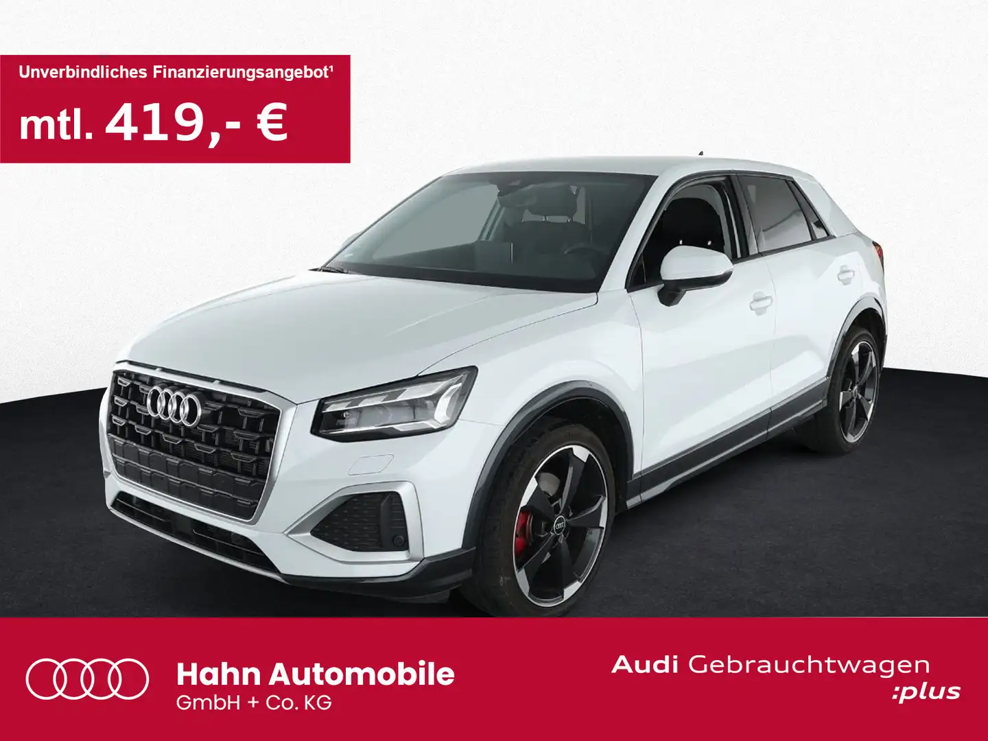 Audi Q2 35 TFSI advanced AHK CAM Matrix Navi ACC Virt Weiß - 1