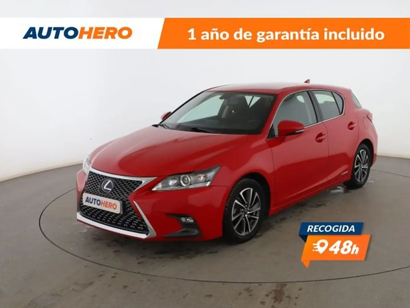 Lexus CT 200h Business Rojo - 1