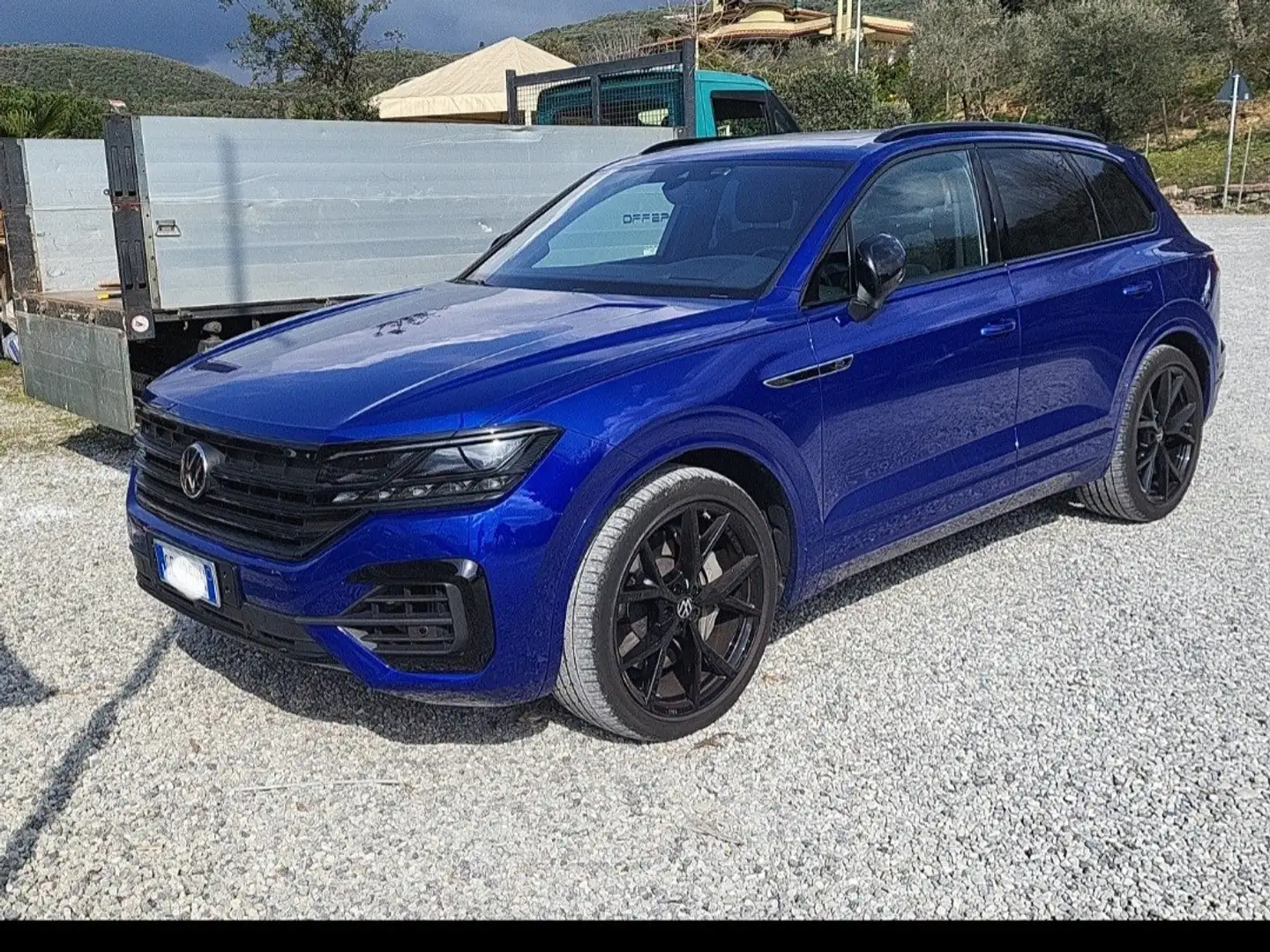 Volkswagen Touareg 3.0 V6 tsi eh R tiptronic Blu/Azzurro - 1