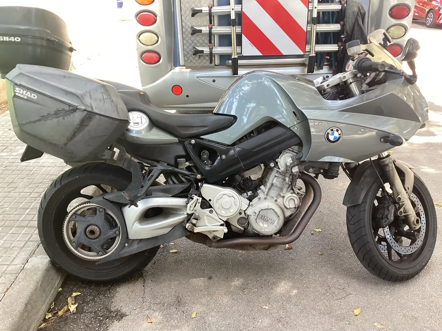 BMW F 800 F800S Bleu - 1