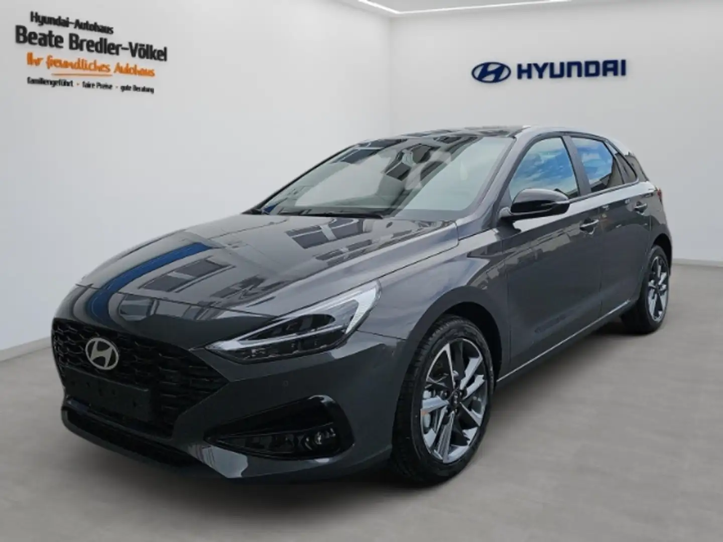 Hyundai i30 Advantage Mild-Hybrid 1.5 T-GDI 140 PS NAVI Gris - 1