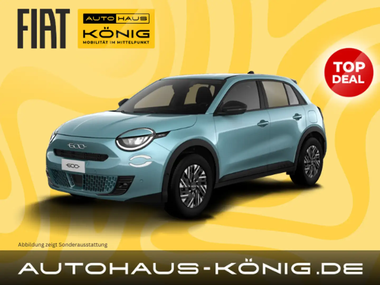 Fiat 600 Special Edition | Hot Summer Deal 🔥 | Automatik | Blau - 2