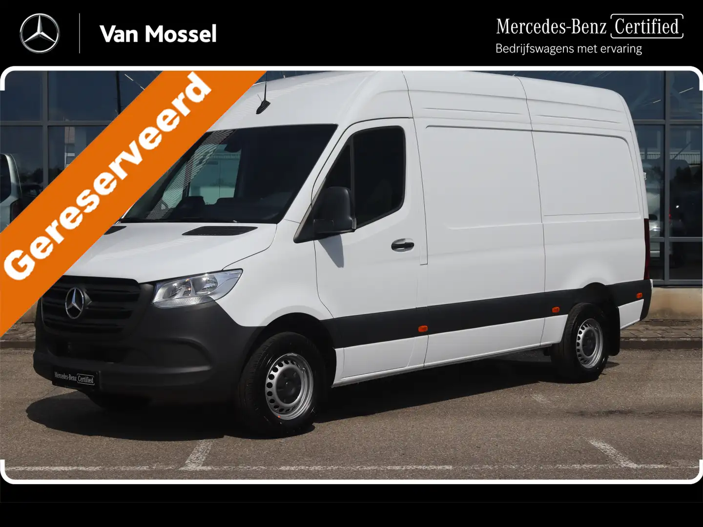 Mercedes-Benz Sprinter 317 CDI L2H2 Pro | AIRCO/CAMERA/CRUISE/STANDKACHEL Blanc - 1