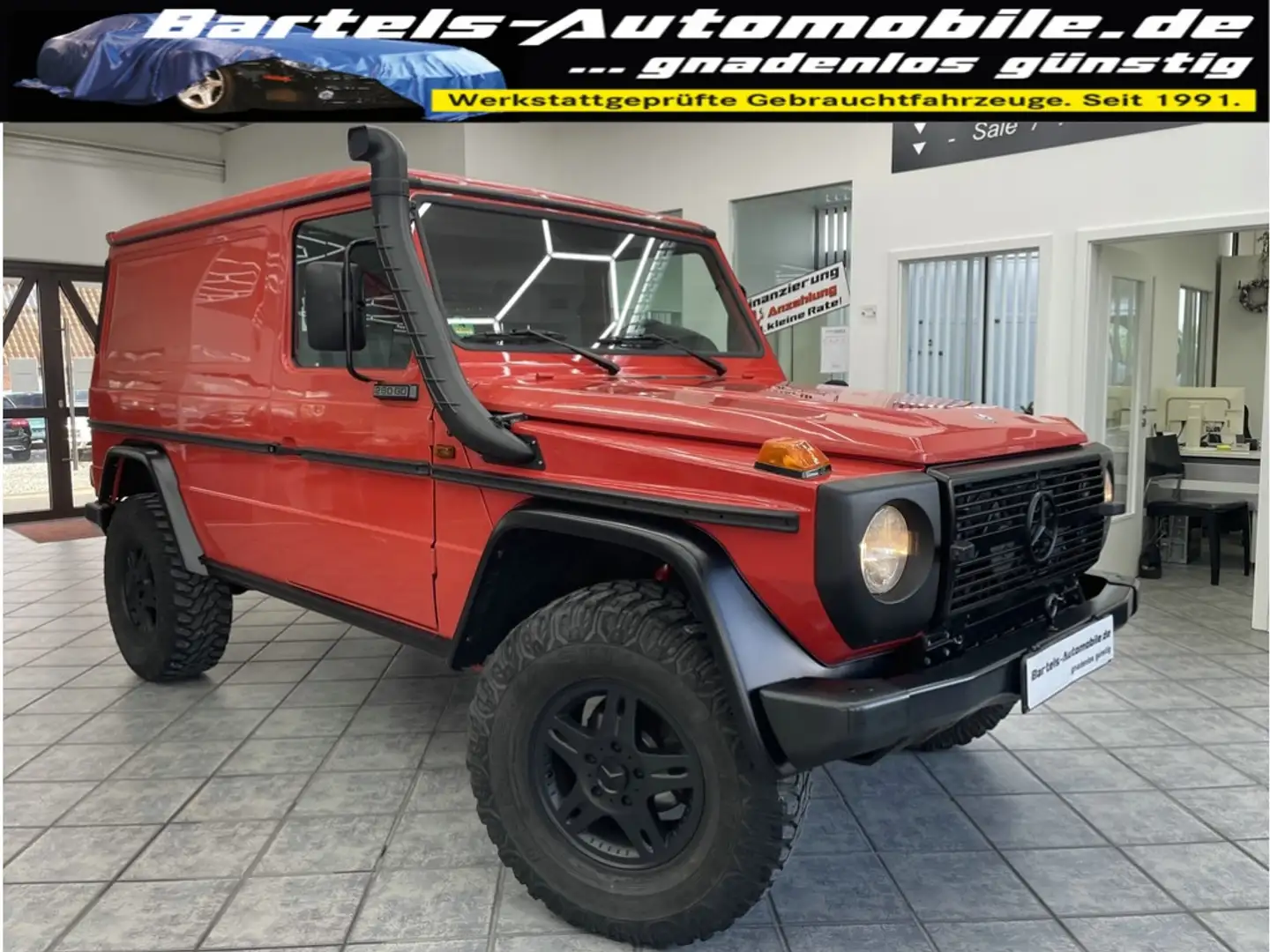 Mercedes-Benz G 290 GD Turbodiesel Lang Rojo - 1