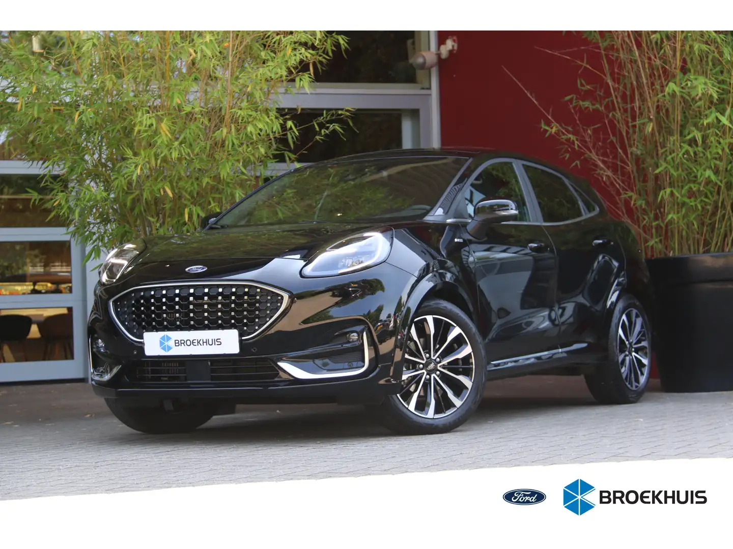 Ford Puma 1.0 EcoBoost Hybrid ST-Line Vignale | Achteruitrij Zwart - 1
