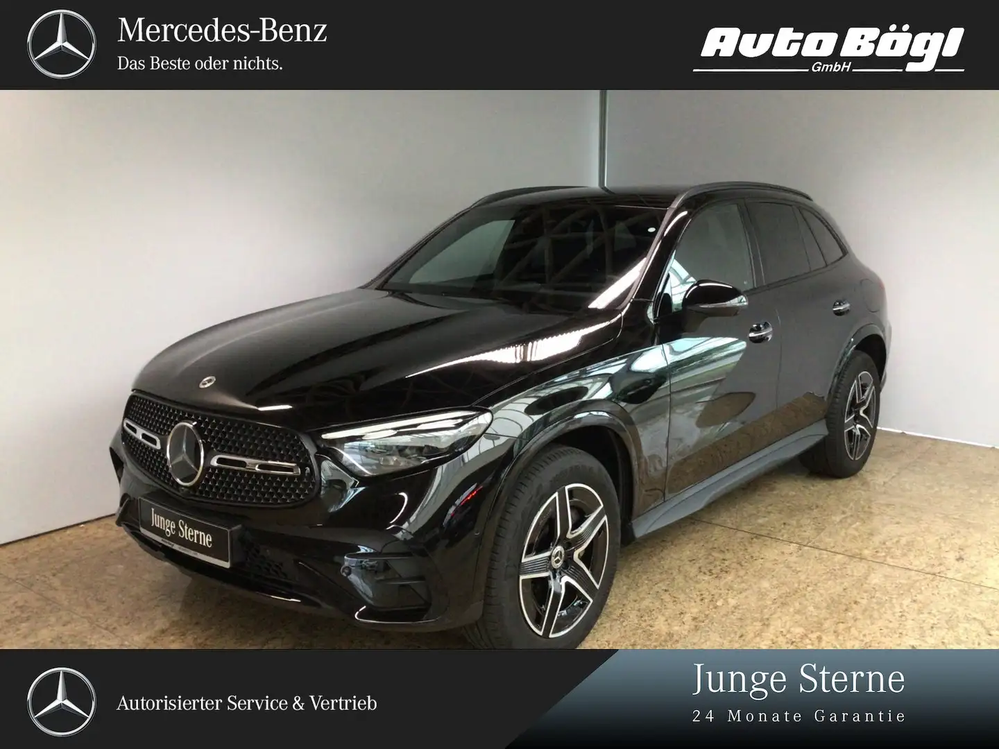 Mercedes-Benz GLC 300 GLC 300 de 4M AMG Premium/Fahrass/Night/360° Navi Schwarz - 1