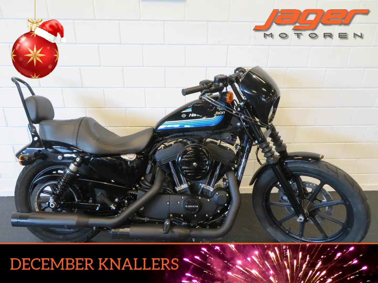 Harley-Davidson Sportster 1200 IRON 5HD HISTORIE! Bleu - 1