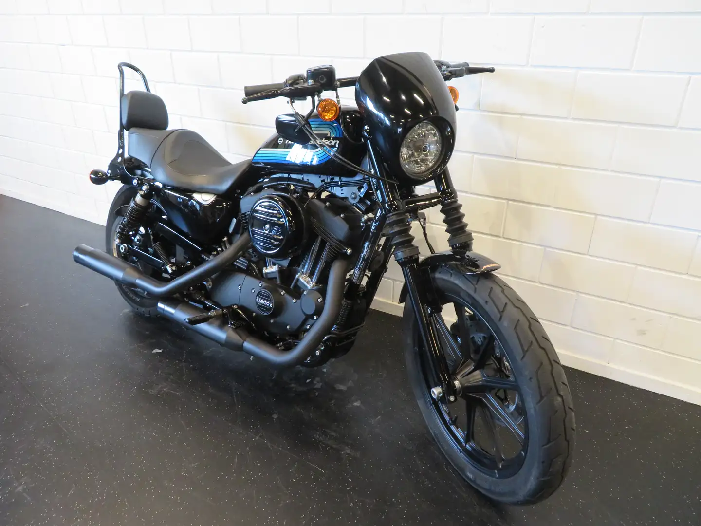Harley-Davidson Sportster 1200 IRON 5HD HISTORIE! Modrá - 2