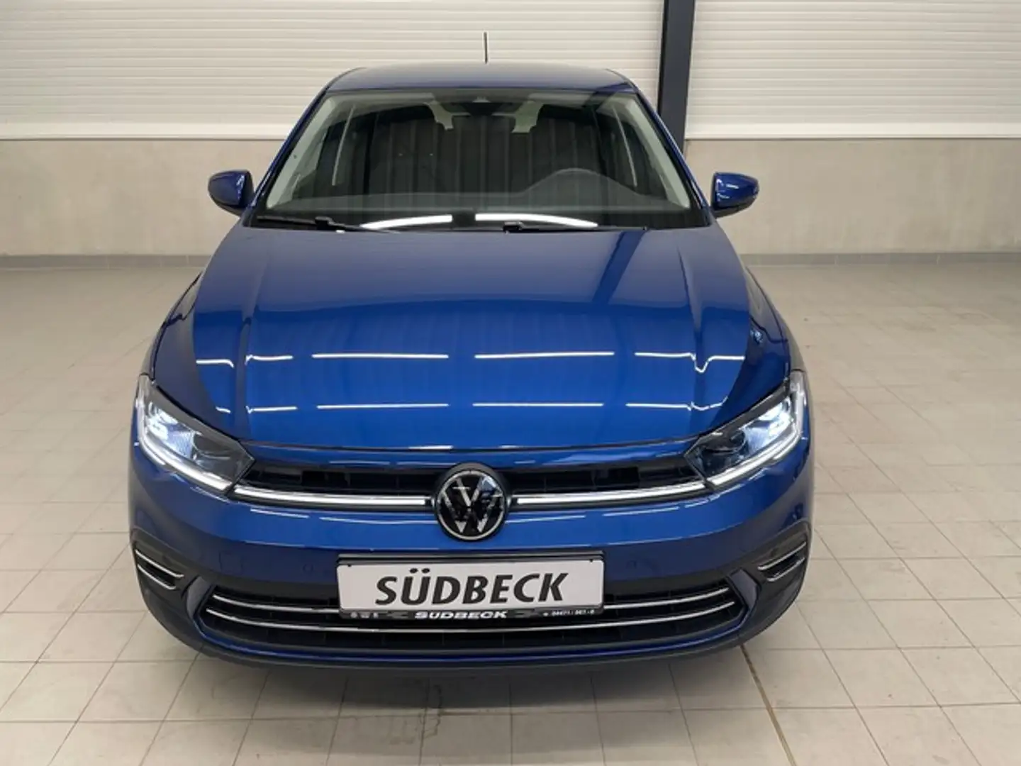 Volkswagen Polo VI 1.0 TSI Style ACC+NAVI+KAMERA+KEYLESS++ Blau - 2