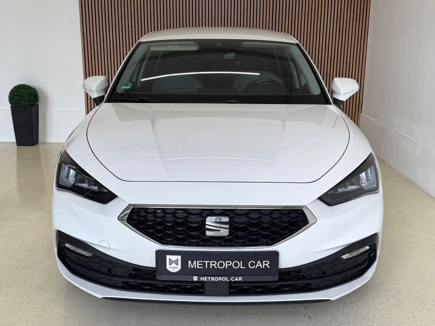 SEAT Leon 2.0 TDI Style MWST/PDC/SHZ/LM/GARANTIE Blanco - 2