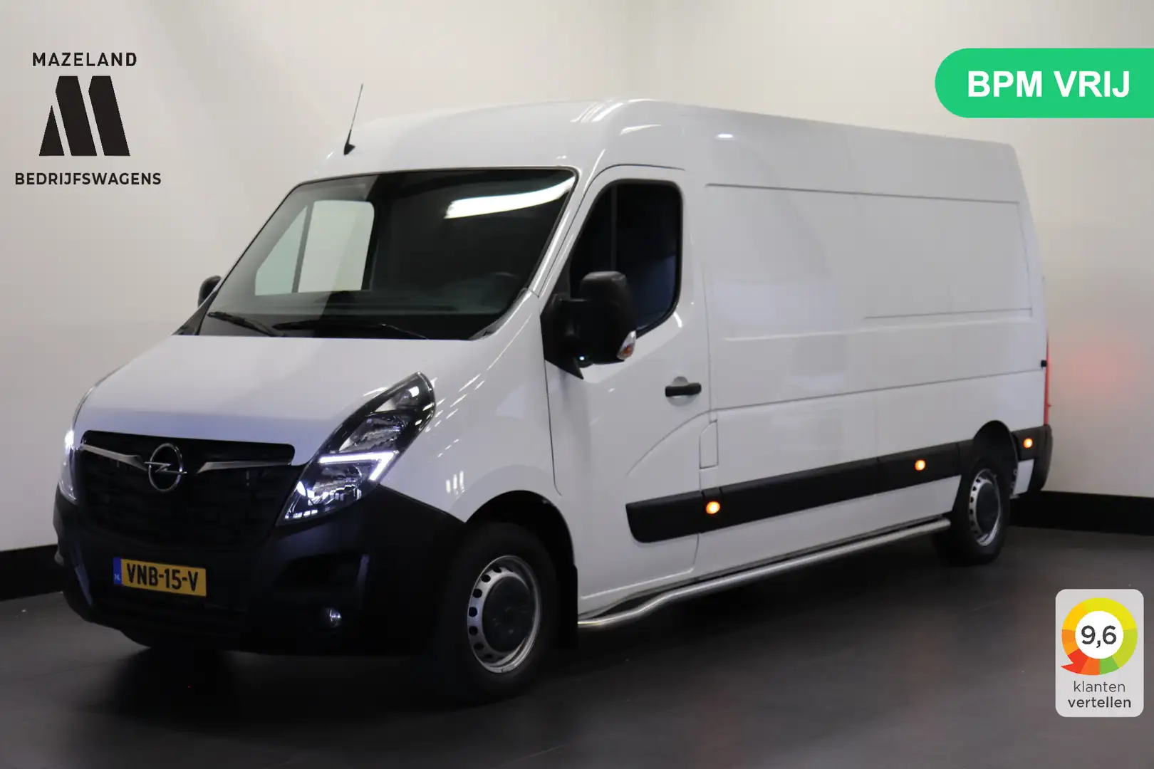 Opel Movano 2.3 Turbo 136PK L3H2 EURO 6 - AC/climate - Navi - Blanc - 1