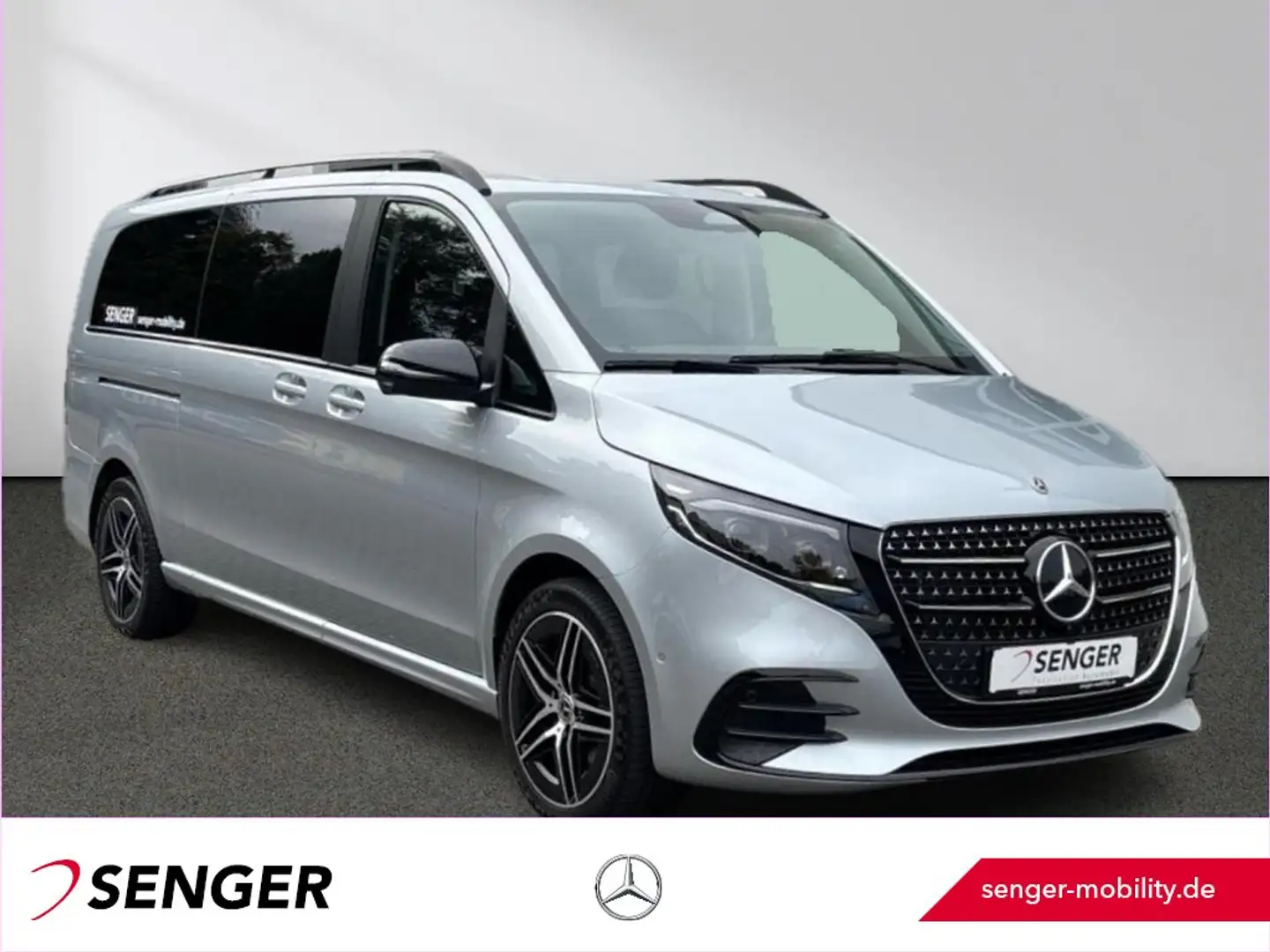 Mercedes-Benz V 300 d Avantgarde 4x4 extralang AMG AIRMATIC 360 Argent - 1