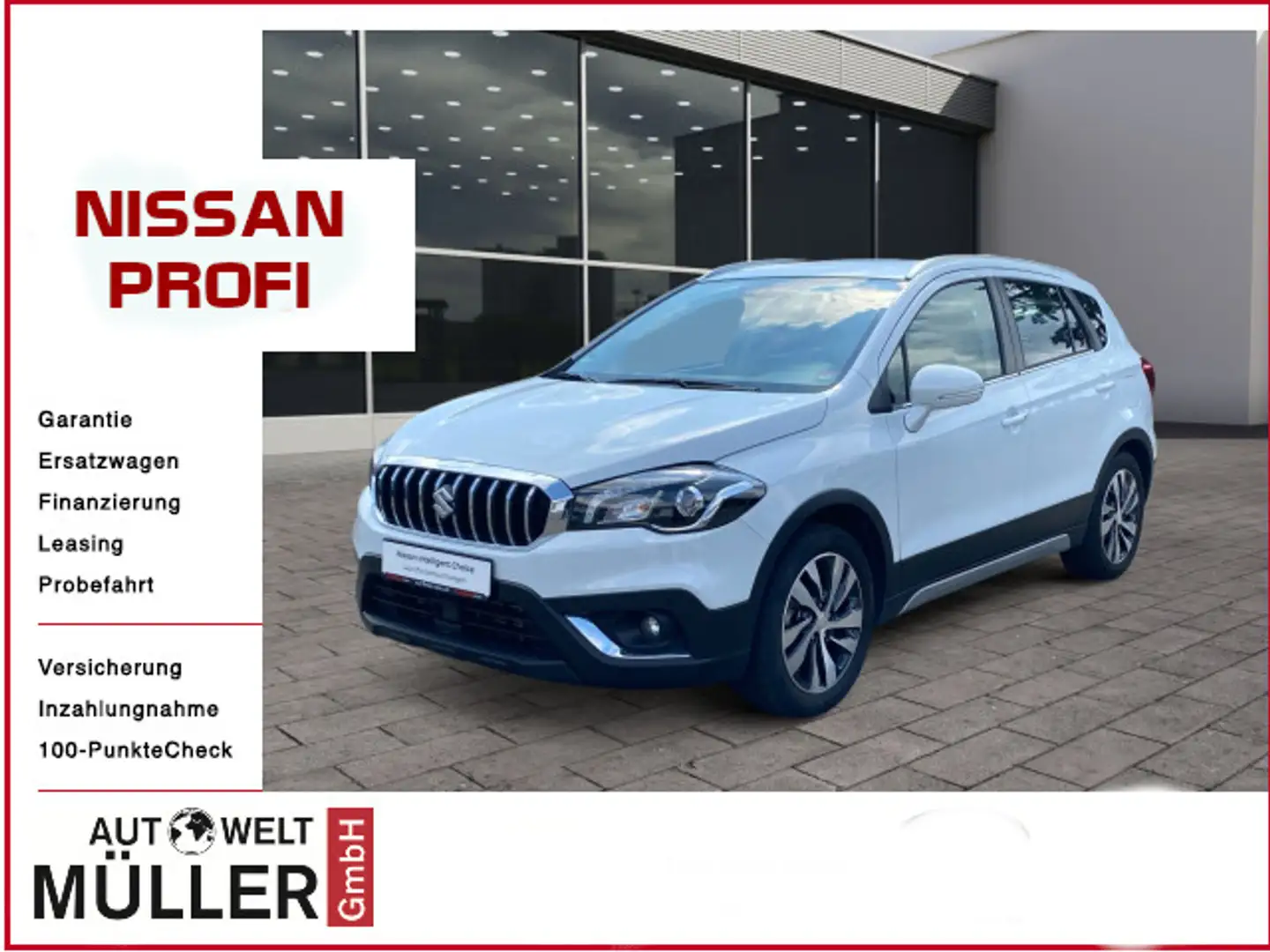 Suzuki SX4 S-Cross SX4 S-CROSS T 1.4 AllGrip Comfort+ 140PS Blanc - 1