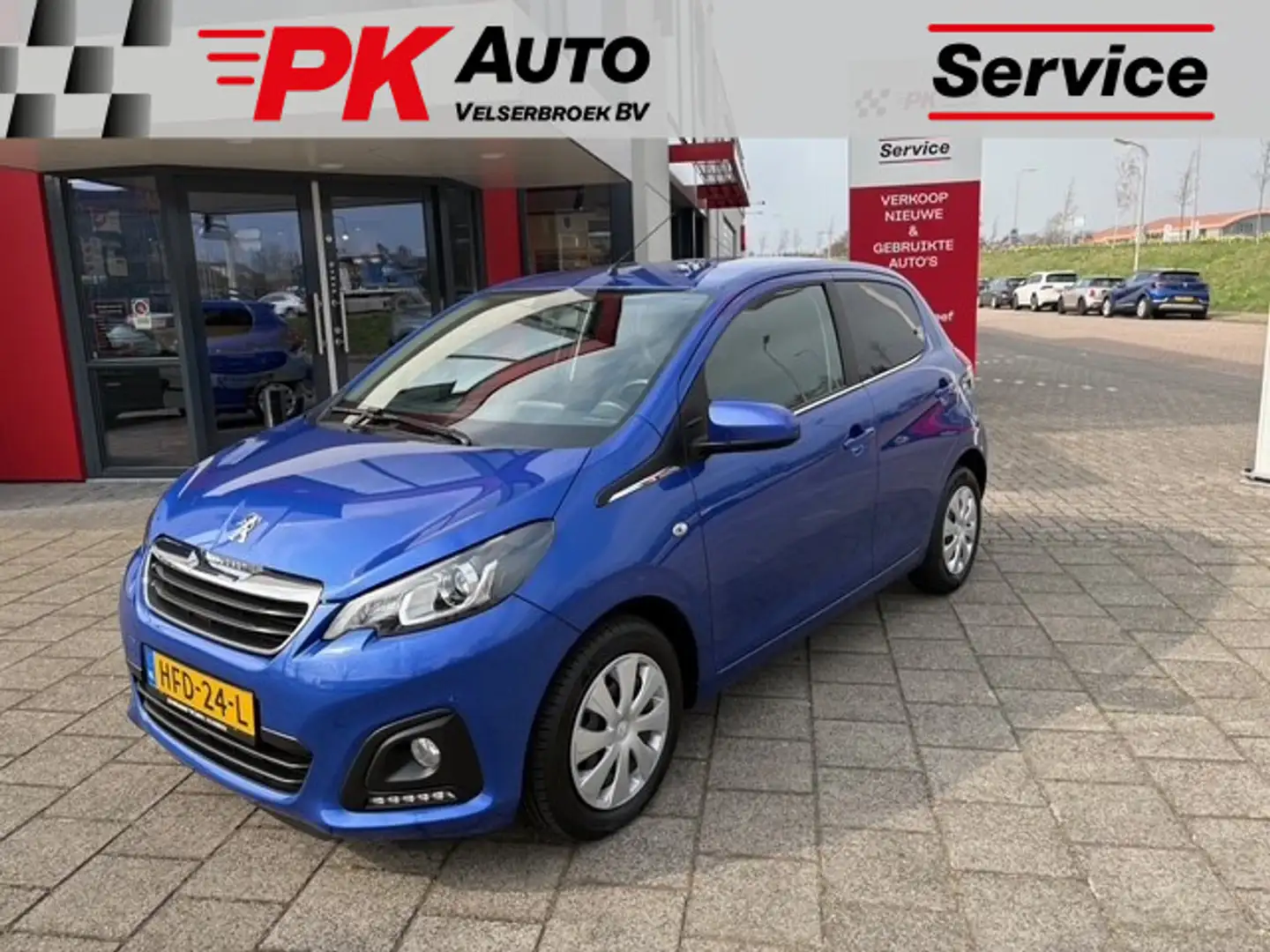 Peugeot 108 1.0 e-VTi Active | Apple car | Cruise | 47.212 km Blau - 1