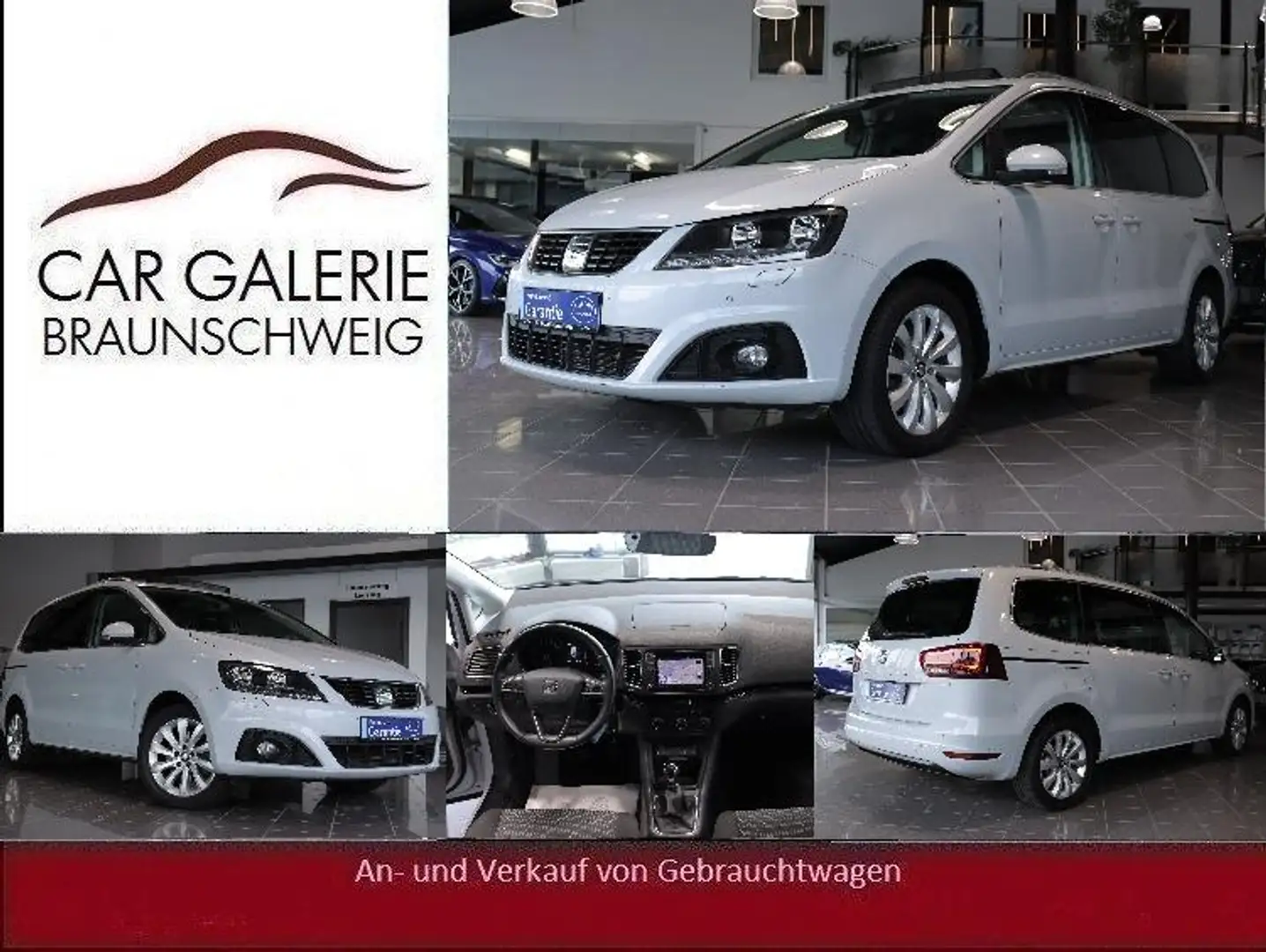 SEAT Alhambra 2.0 TDI Style Android*PANORAMA*STANDHZ* Ezüst - 1