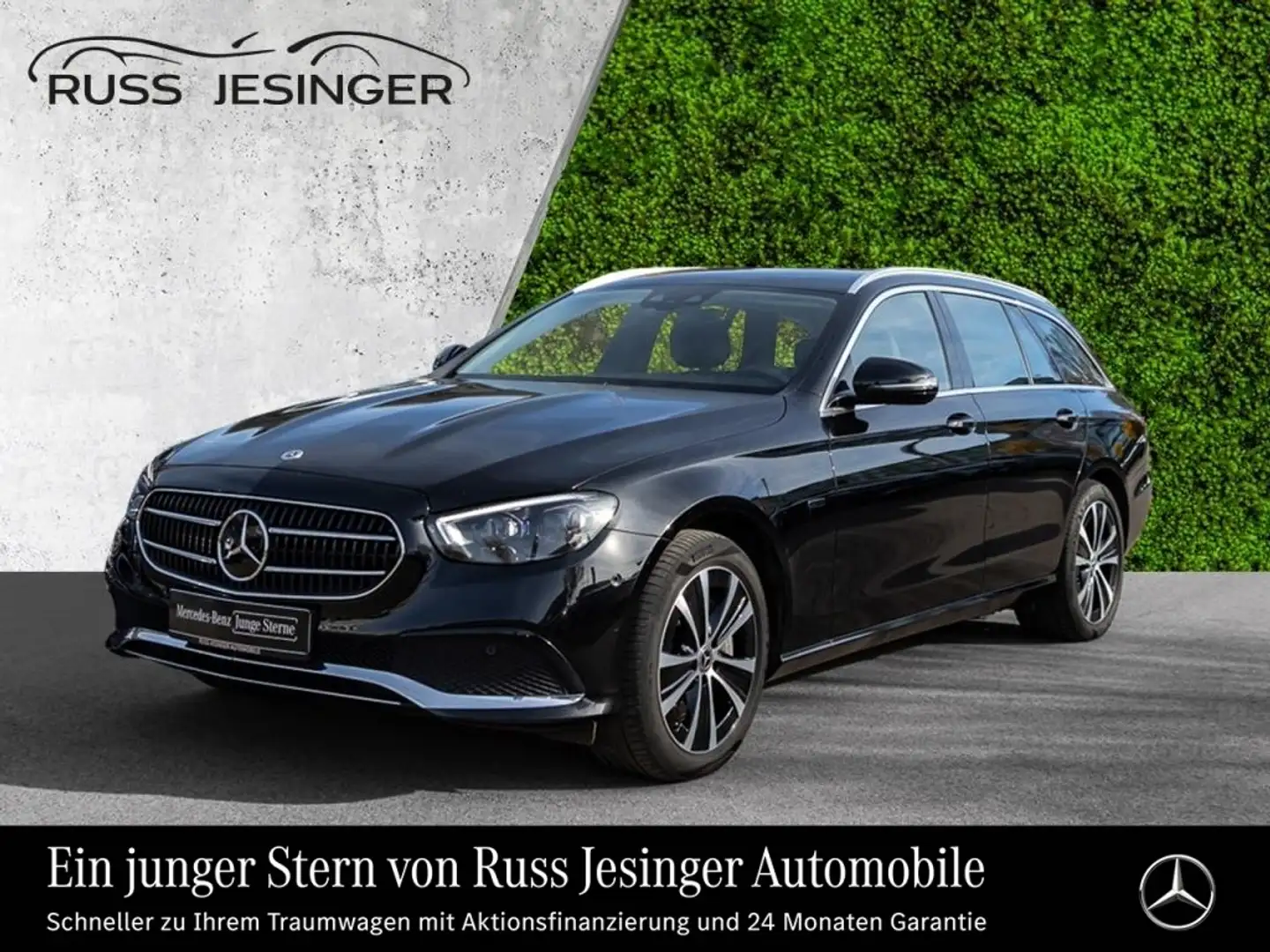 Mercedes-Benz E 300 de 4M T Avantgarde *AHK*Cam*Distr*MBeam* Zwart - 1