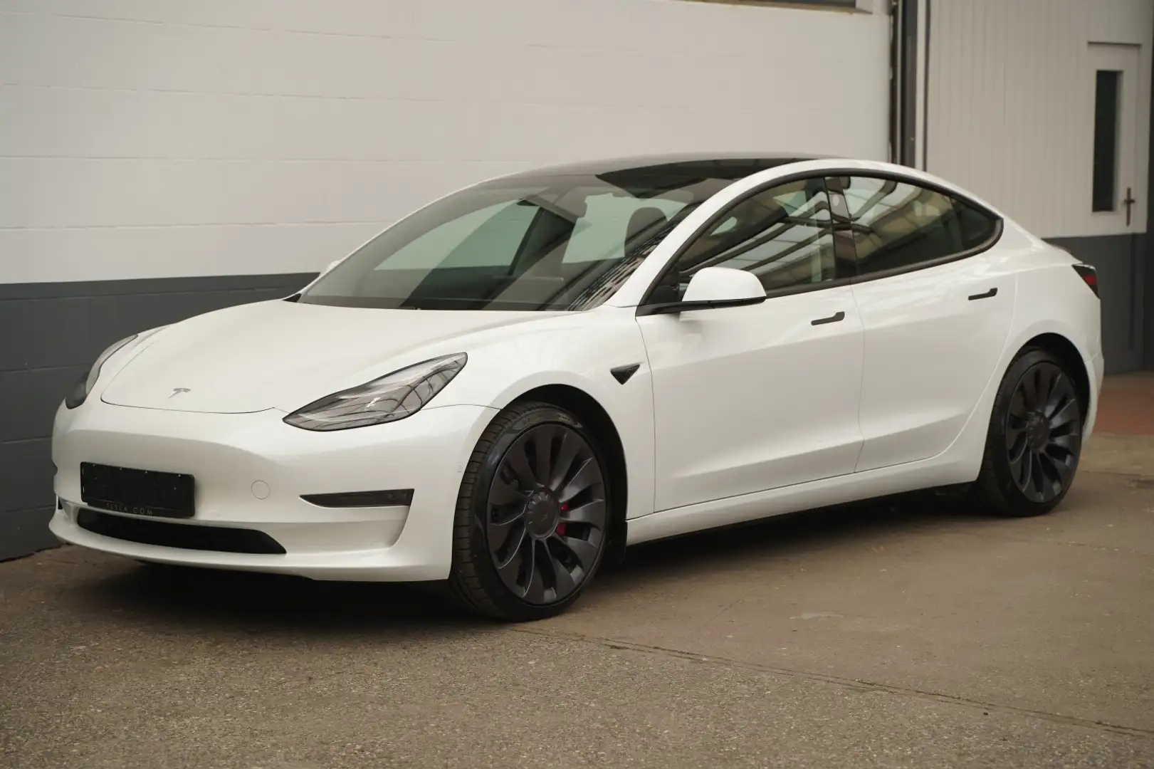 Tesla Model 3 Performance, 1. Hd. Top Zustand White - 1