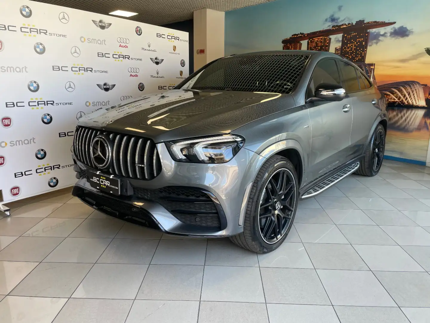 Mercedes-Benz GLE 53 AMG 4Matic+ Coupé Premium Pro Grigio - 1
