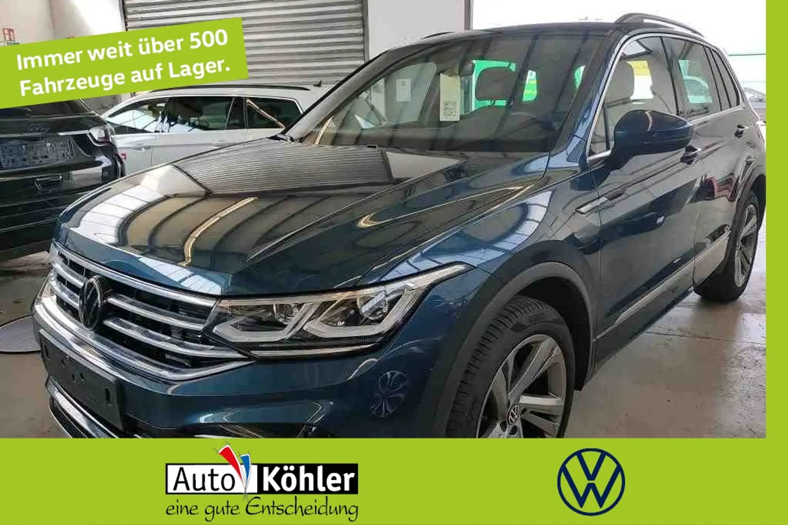 Volkswagen Tiguan R-Line TDi DSG 4M Black+CarPlay+Matrix Schwarz - 1