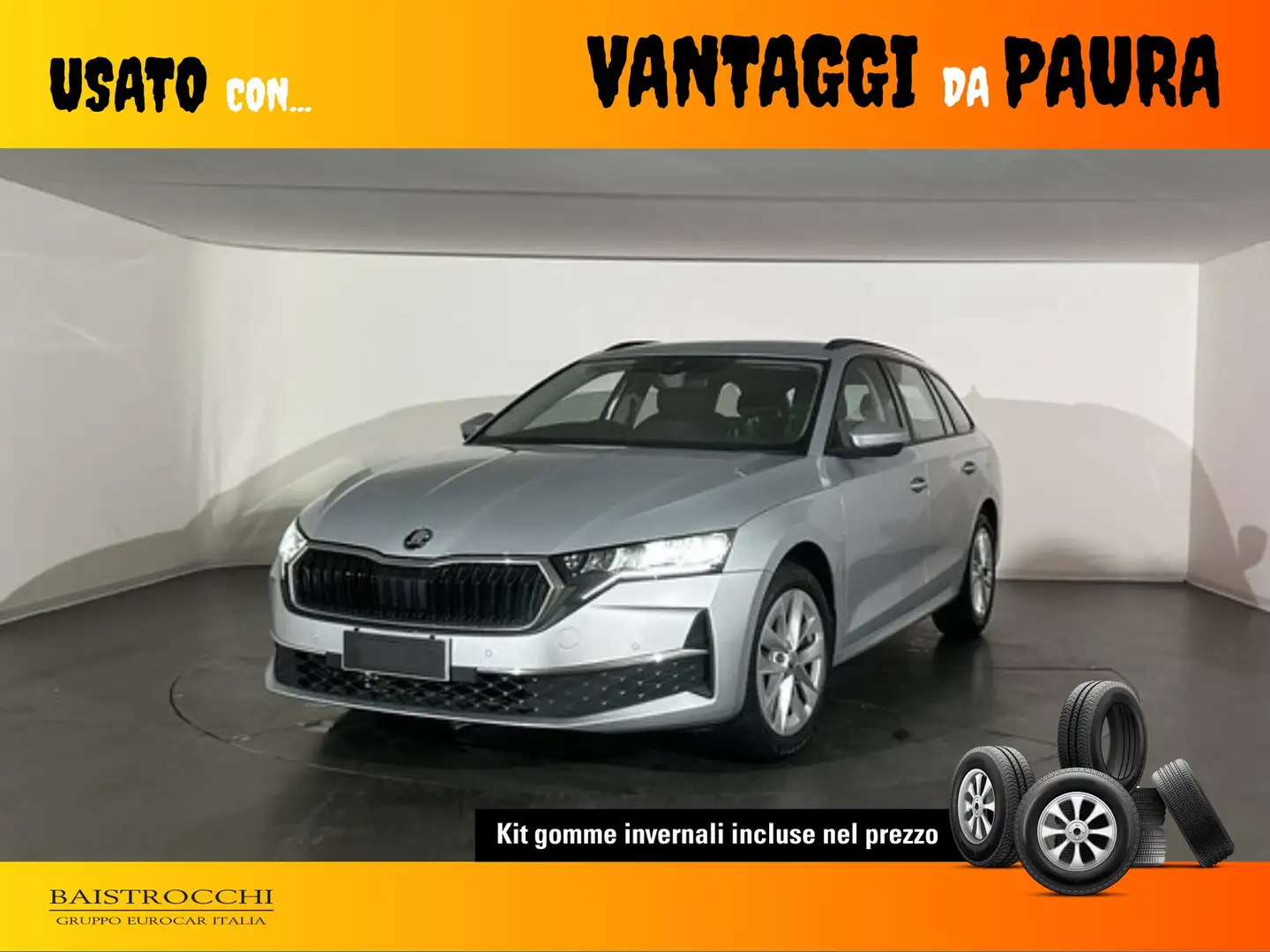 Skoda Octavia wagon 2.0 tdi selection 150cv dsg Argento - 1