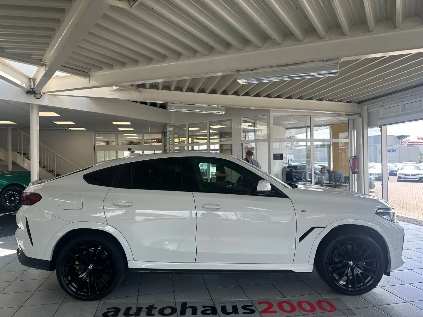 BMW X6 xDrive 30d M Sport HUD/LED/CAM/ABSTANDSTEMP Blanc - 2