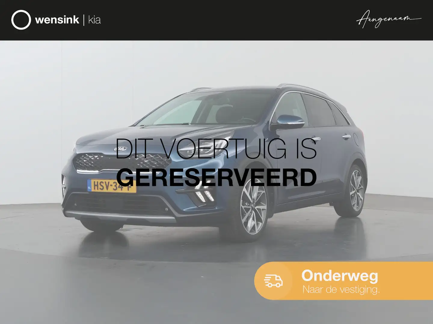 Kia Niro 1.6 GDi Hybrid ExecutiveLine | Lederen Bekleding | Blauw - 1