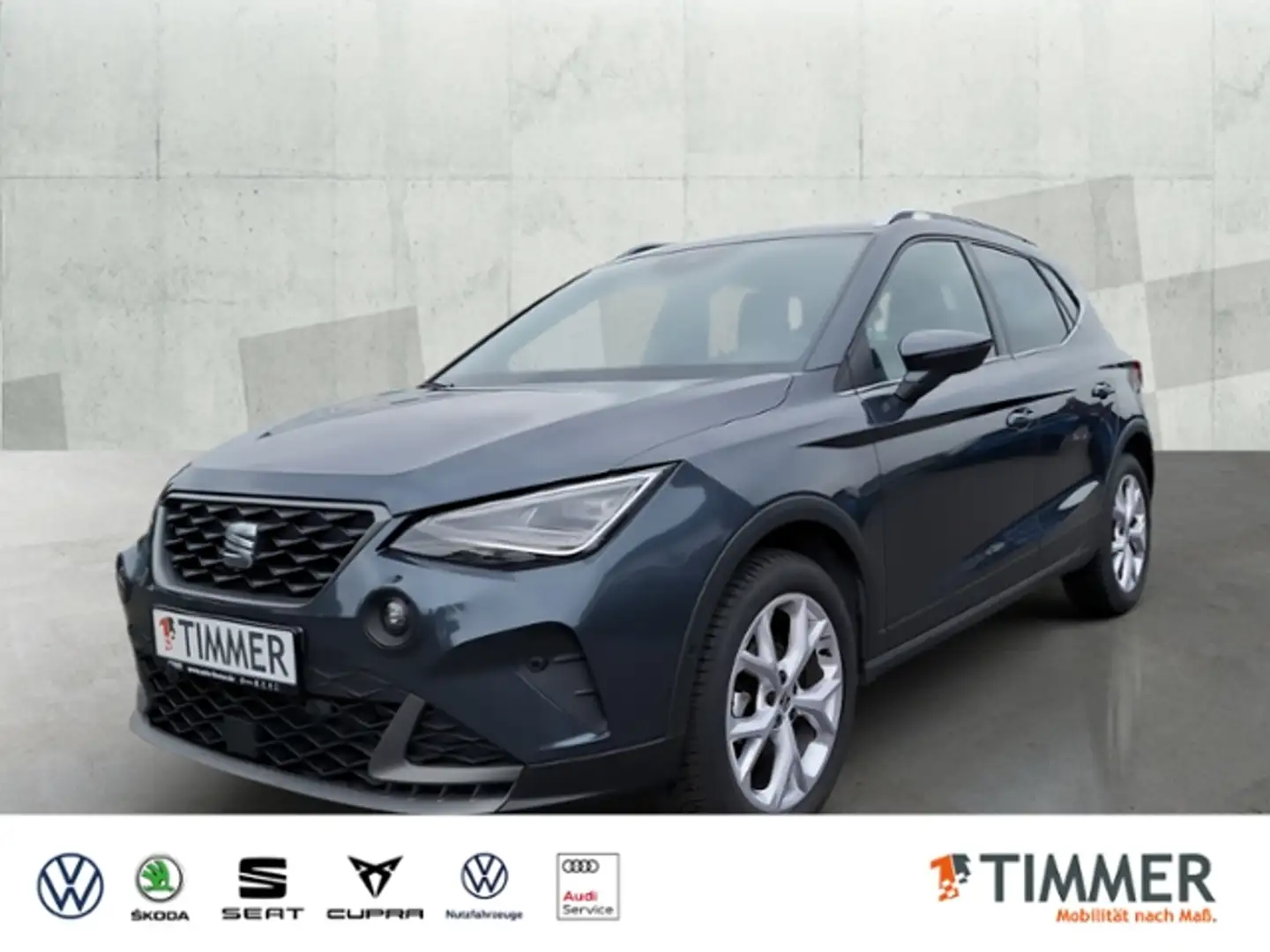 SEAT Arona 1.0TSI 85kW (116PS) FR *NAVI*ACC*RFK*ACC*KESSY*Pri Grau - 1