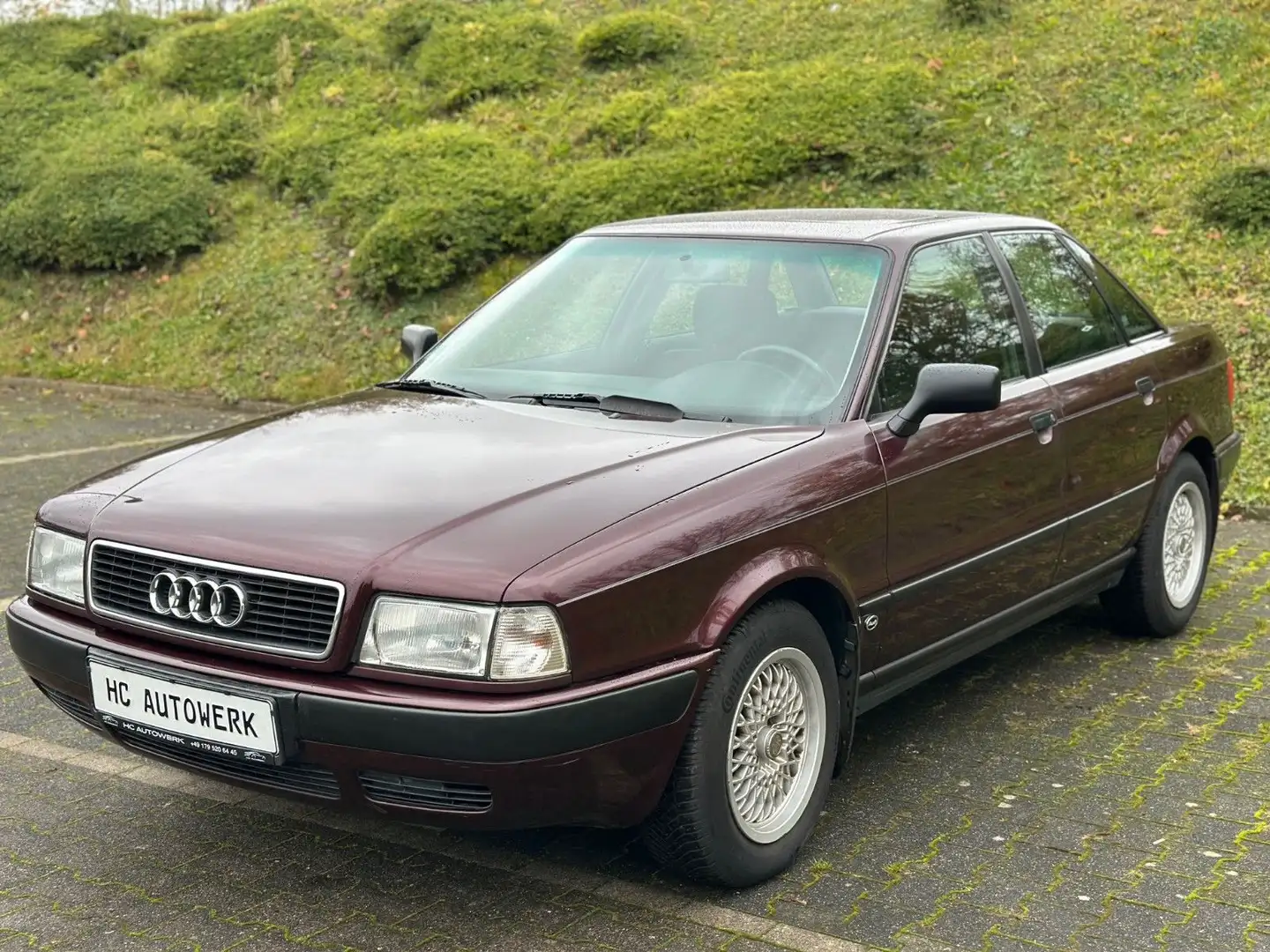 Audi 80 B4 *OLDTIMER*94 TKM*TÜV/HU Roşu - 2