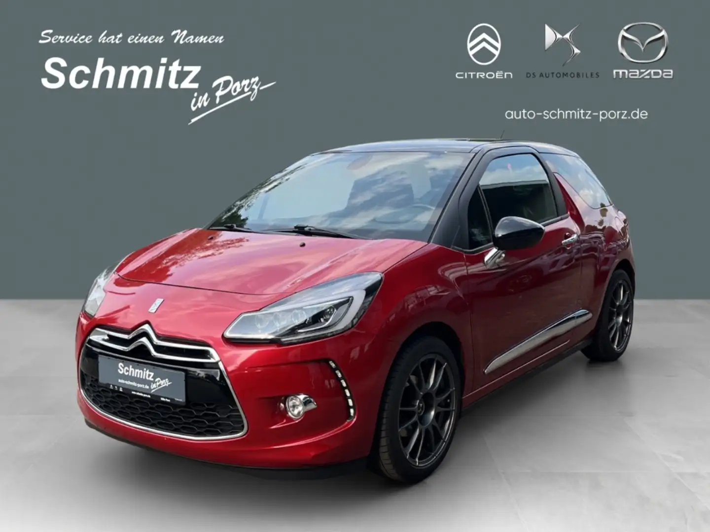 DS Automobiles DS 3 LED Klimaautomatik SHZ Tempomat Rot - 1