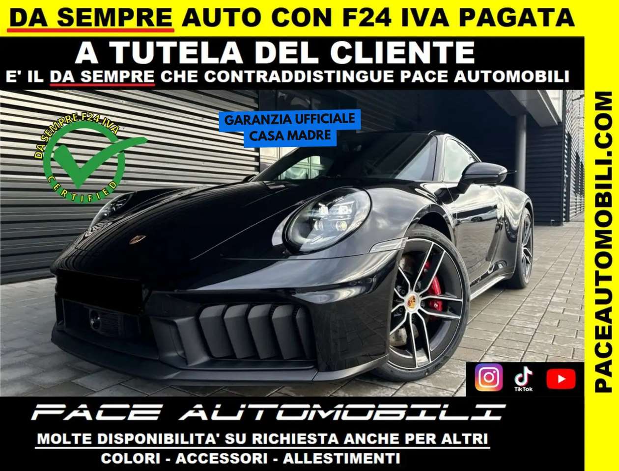 Porsche 992 NEW 911 992.2 GTS AERO KIT SPORT CHRONO CARBON ACC
