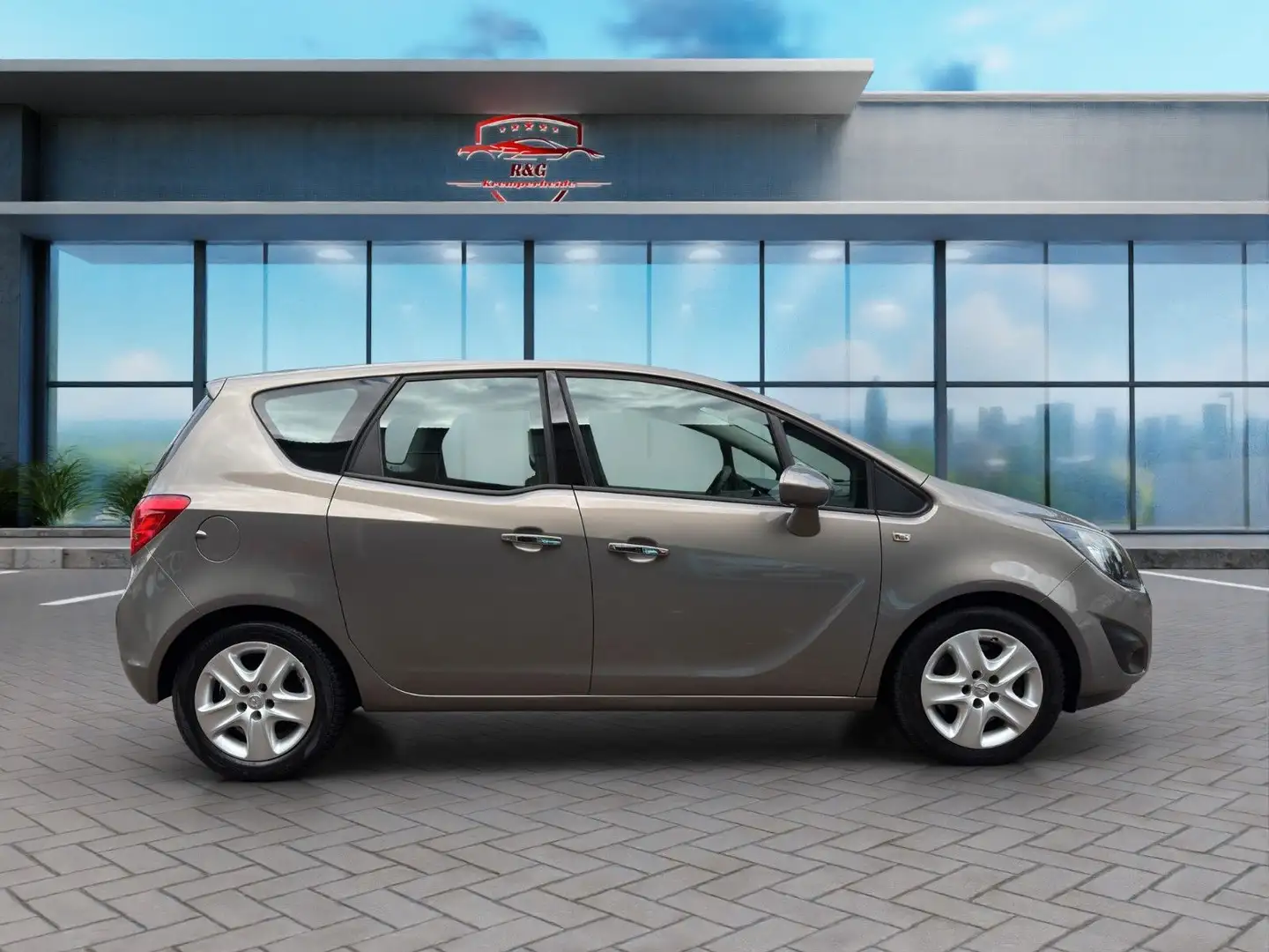 Opel Meriva B (Tüv und Service Neu AUTOMATIK) Grau - 2