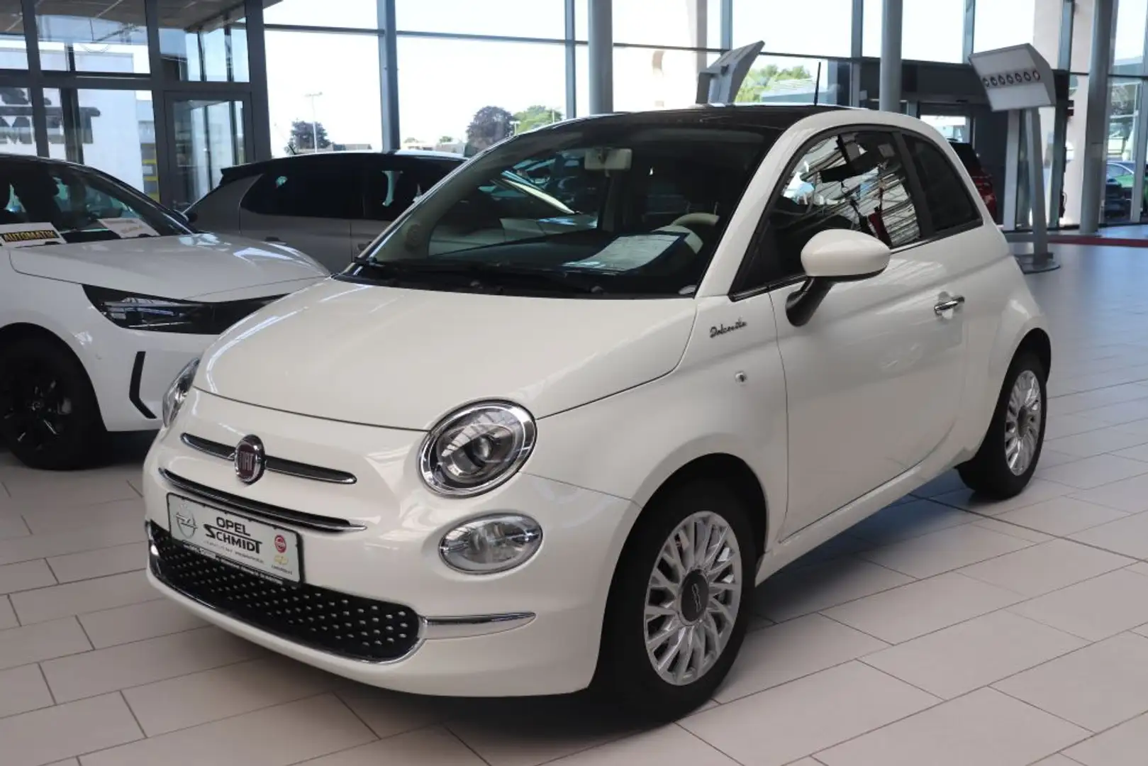 Fiat 500 1.0 GSE Hybrid Dolcevita Weiß - 1