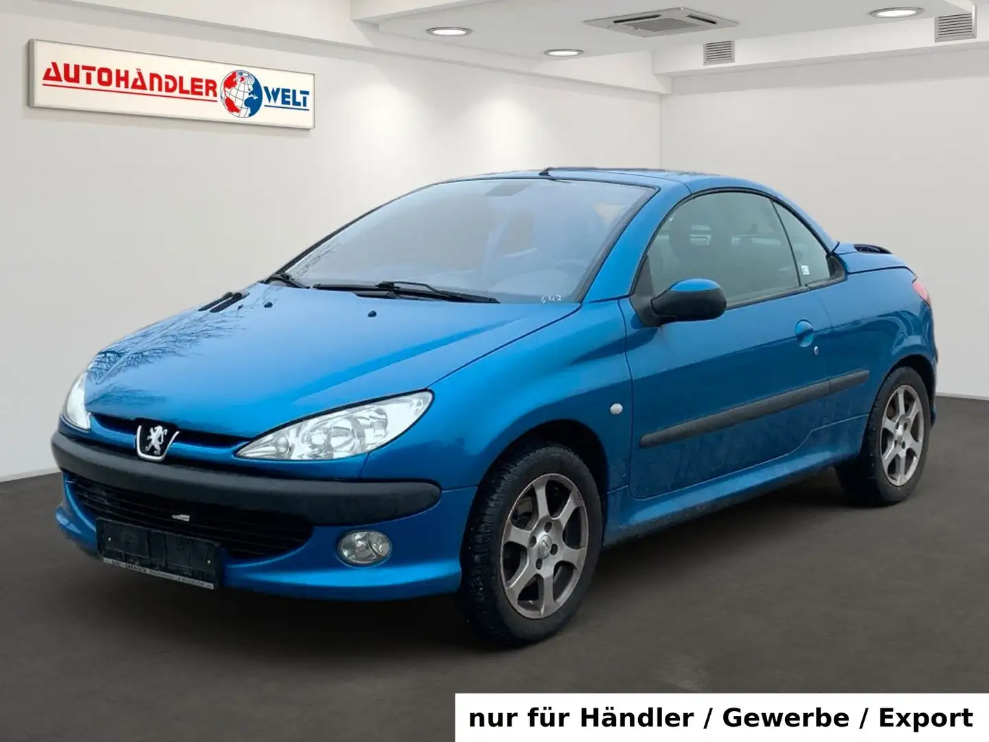 Peugeot 206 CC Filou 110 Blau - 1