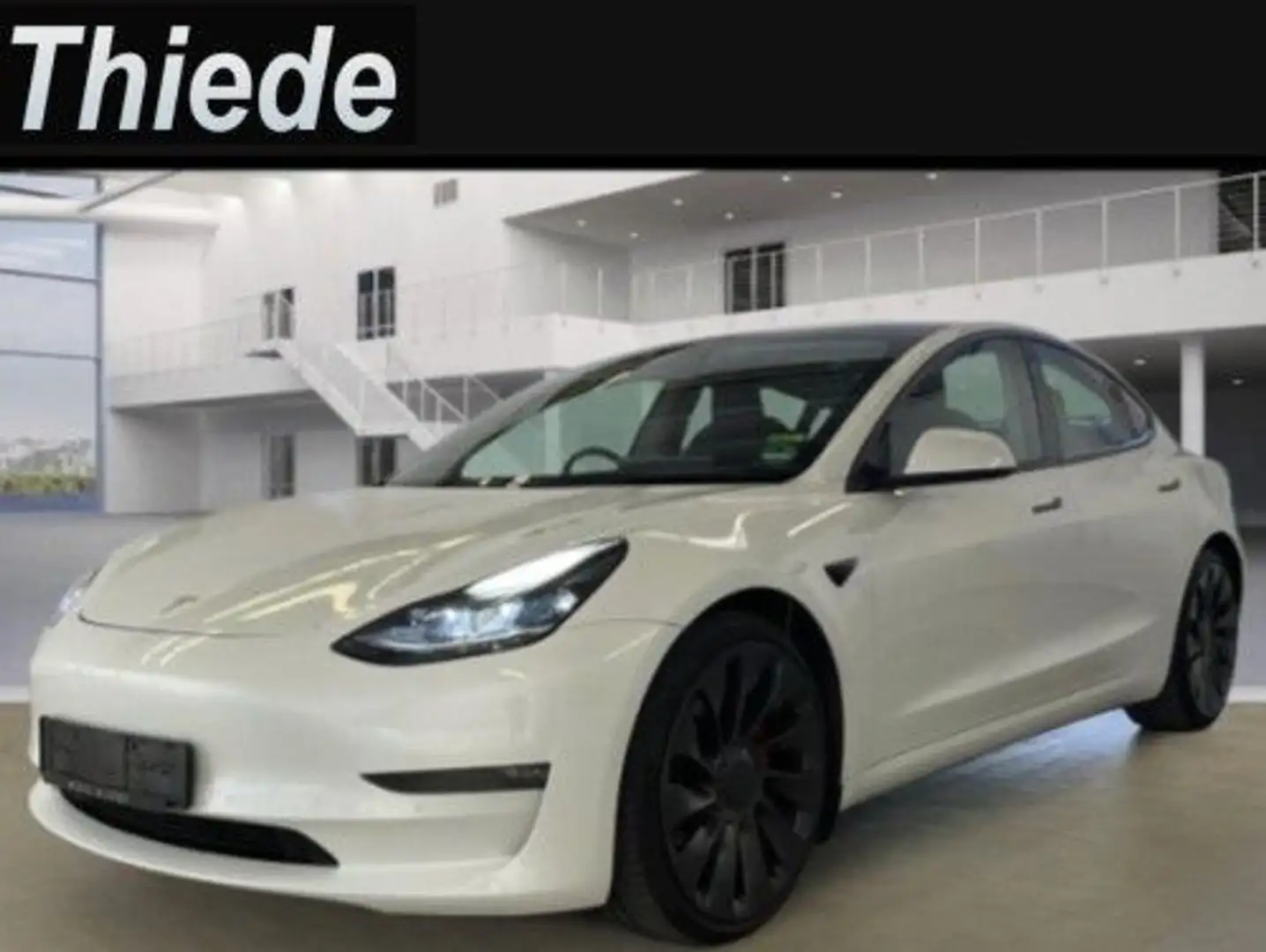 Tesla Model 3 PERFORMANCE DUAL-MOTOR NAVI/LED/KAMERA Weiß - 1